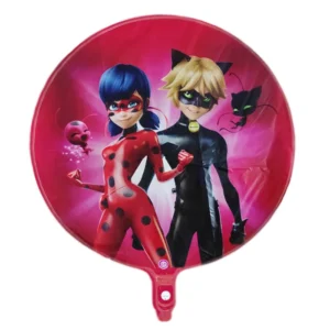 بادکنک فویلی مدل دختر کفش دوزکی