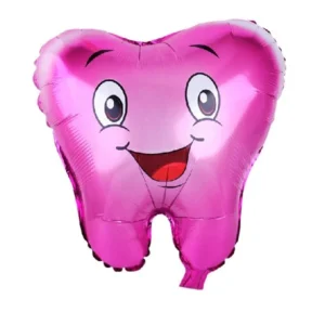 بادکنک فویلی طرح دندان