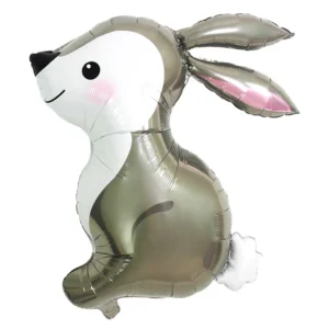 بادکنک فویلی حیوانات جنگل طرح خرگوش