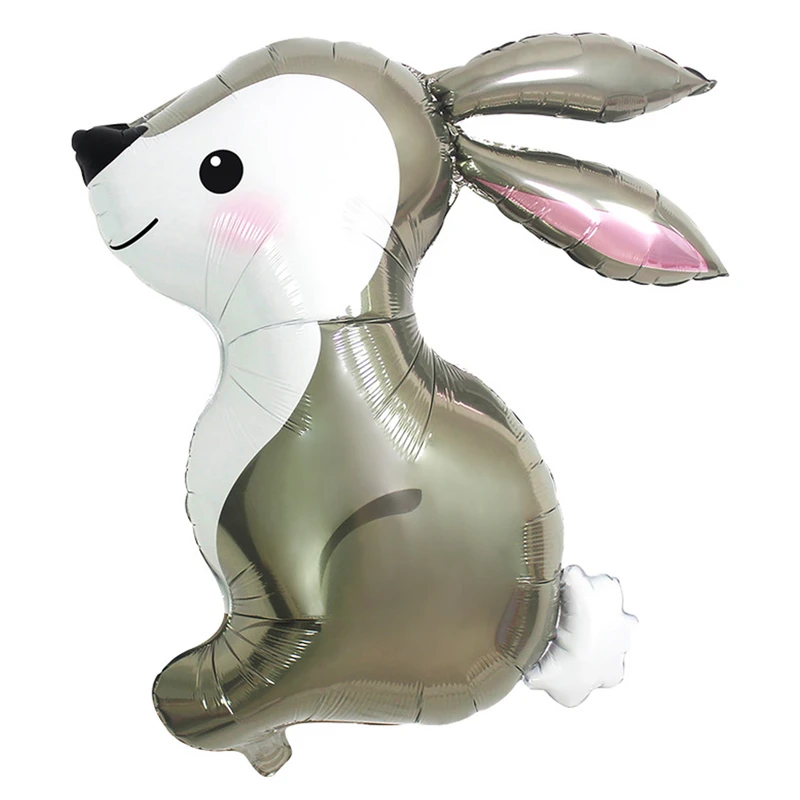 بادکنک فویلی حیوانات جنگل طرح خرگوش