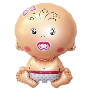 بادکنک فویلی طرح بی بی دختر